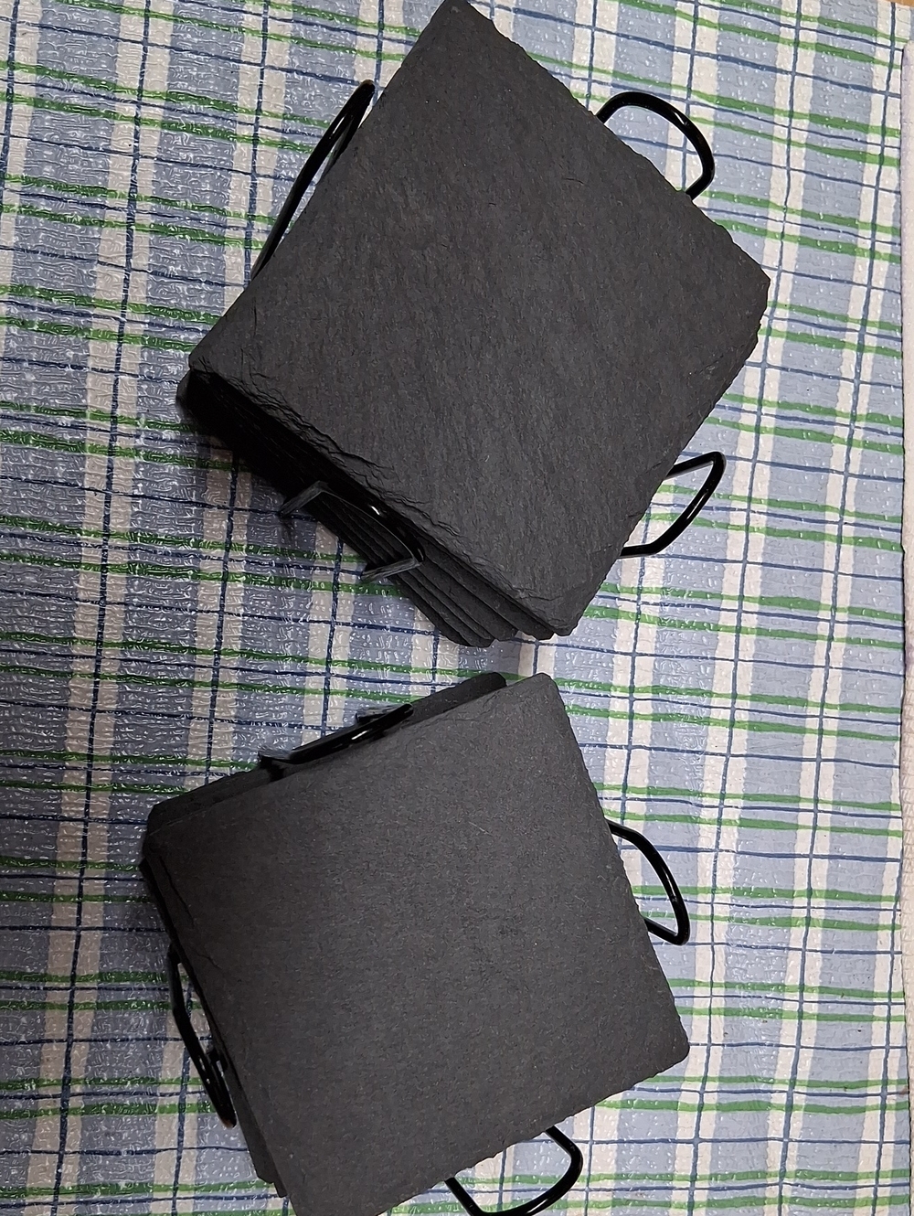 Black Slate table Protectors